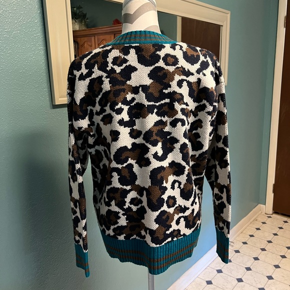 Anthropologie ODDY Leopard print Sweater - Picture 5 of 7
